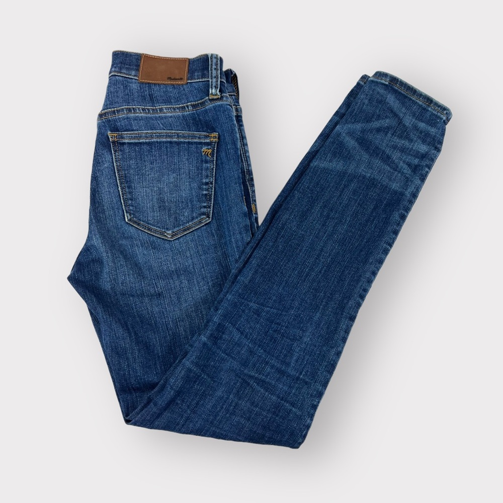 Madewell High Riser Skinny Jean in Dayton Wash